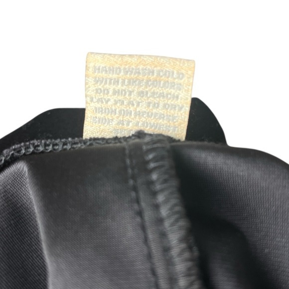 Choices Black Velvet 2 Piece Top Skirt Set Dress Small Rhinestones Embroidered - Picture 9 of 10